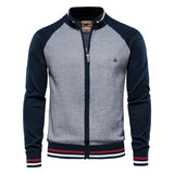 GIANCARLO | HOCHWERTIGER STRICKPULLOVER FÜR HERREN – Blau