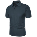 Mats | Herren Sommer Polo – Herren Poloshirt Sommer Freizeit 2026 – Dunkelgrau