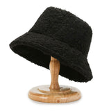 Damen Bucket-Hut | Warme Outdoor-Mütze – Schwarz