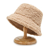 Damen Bucket-Hut | Warme Outdoor-Mütze – Beige