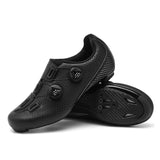Orange Herren Mountain Selbstverriegelnde Fahrradschuhe – MTB Klickpedal Schuhe – Schwarzes SPD
