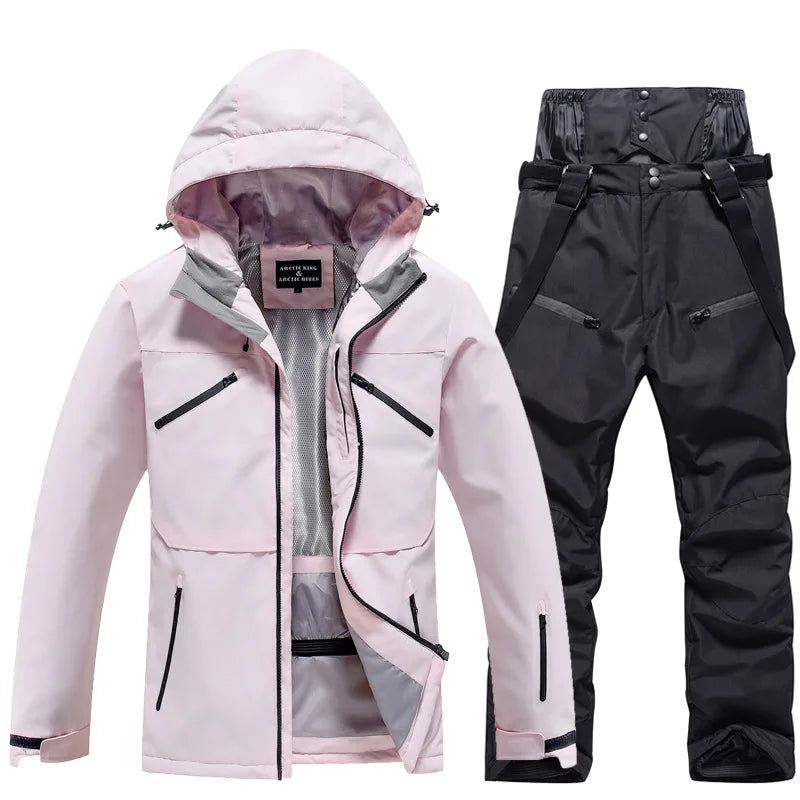 Unisex Winter Skianzug | Zweiteiliges Set