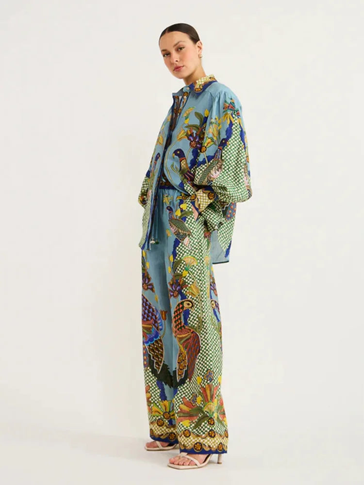 Trinidad® | Pfauen-Druck-Set