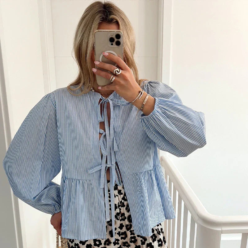 Browscombe® | Elegante Bluse mit Schleifen