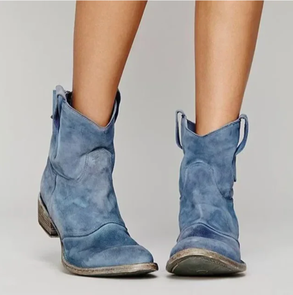 Betty |  Wildleder Westernstiefel