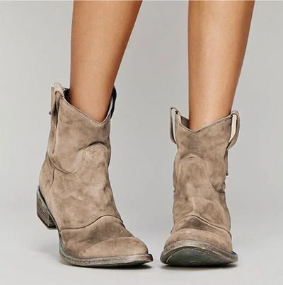 Betty |  Wildleder Westernstiefel