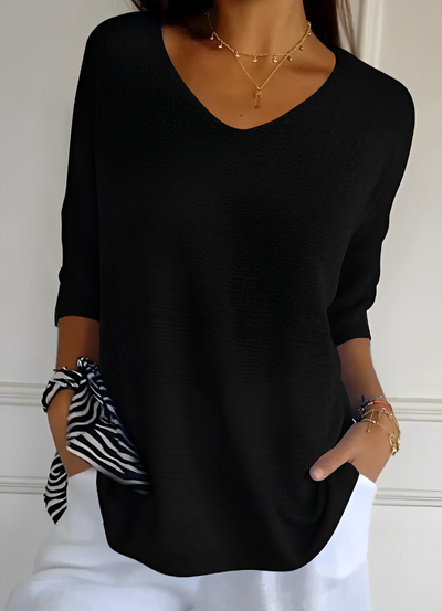 Buckels® | Lässiges Softtop mit V-Ausschnitt