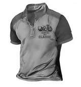 BECK™ | COOLES HERREN-POLO – Grau