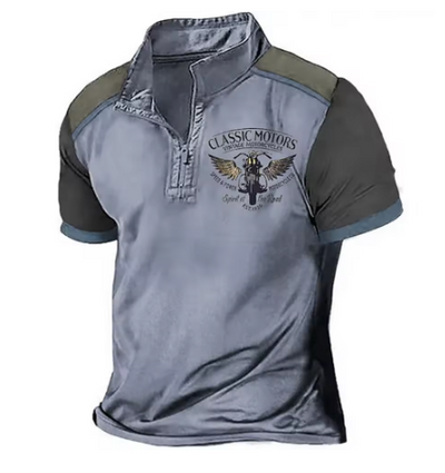 Kritsada – Stilvolles Polo Hemd mit Halbem Reißverschluss