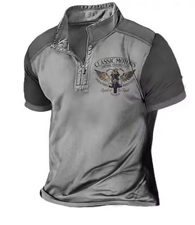 Kritsada – Stilvolles Polo Hemd mit Halbem Reißverschluss