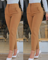 Schlankheits-Hose Damen | High Waist & Figurformend – Bronze