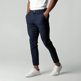 Schmal Zulaufende Herrenhose - Maddox – Blau
