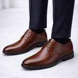 Schnürschuhe Herren | Klare Front & eleganter Auftritt – Braun