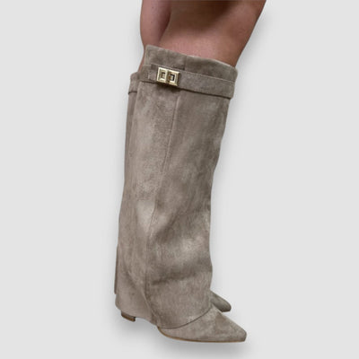 Lidia | Stiefel mit modernem Reißverschluss