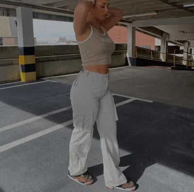 Bilha® | Lässige Cargohose für Damen