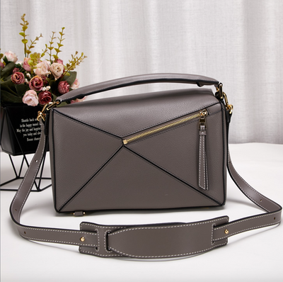 Rechteckige Strandtasche aus veganem Leder – Nachhaltig & Stilvoll