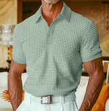 Chatwin - Premium Karo-Poloshirt – Grün