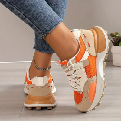 Debby - Stylische Damen-Sneaker im Colorblock-Design mit hohem Tragekomfort