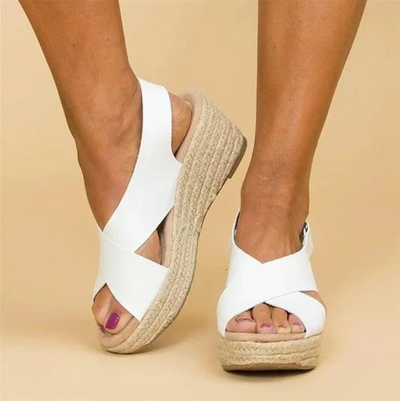 Amanda - Sommerliche Elgante Espadrille Sandalen