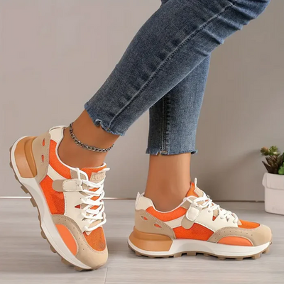 Debby - Stylische Damen-Sneaker im Colorblock-Design mit hohem Tragekomfort