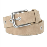 Herren Wildledergürtel – Beige