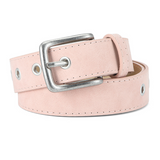 Herren Wildledergürtel – Rosa
