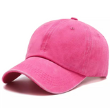 Damen Vintage Cap mit verstellbarem Verschluss – Rosa Stil 1