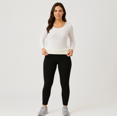 Selora | Kuschelige Thermo-Leggings mit Sherpa-Futter für Damen
