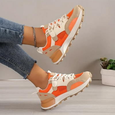 Debby - Stylische Damen-Sneaker im Colorblock-Design mit hohem Tragekomfort
