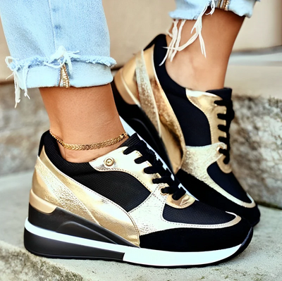 Mozana – Keilsneaker mit sportlichem Schnürverschluss