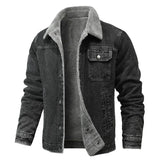 Harvorn - Robuste Truckerjacke – Schwarz