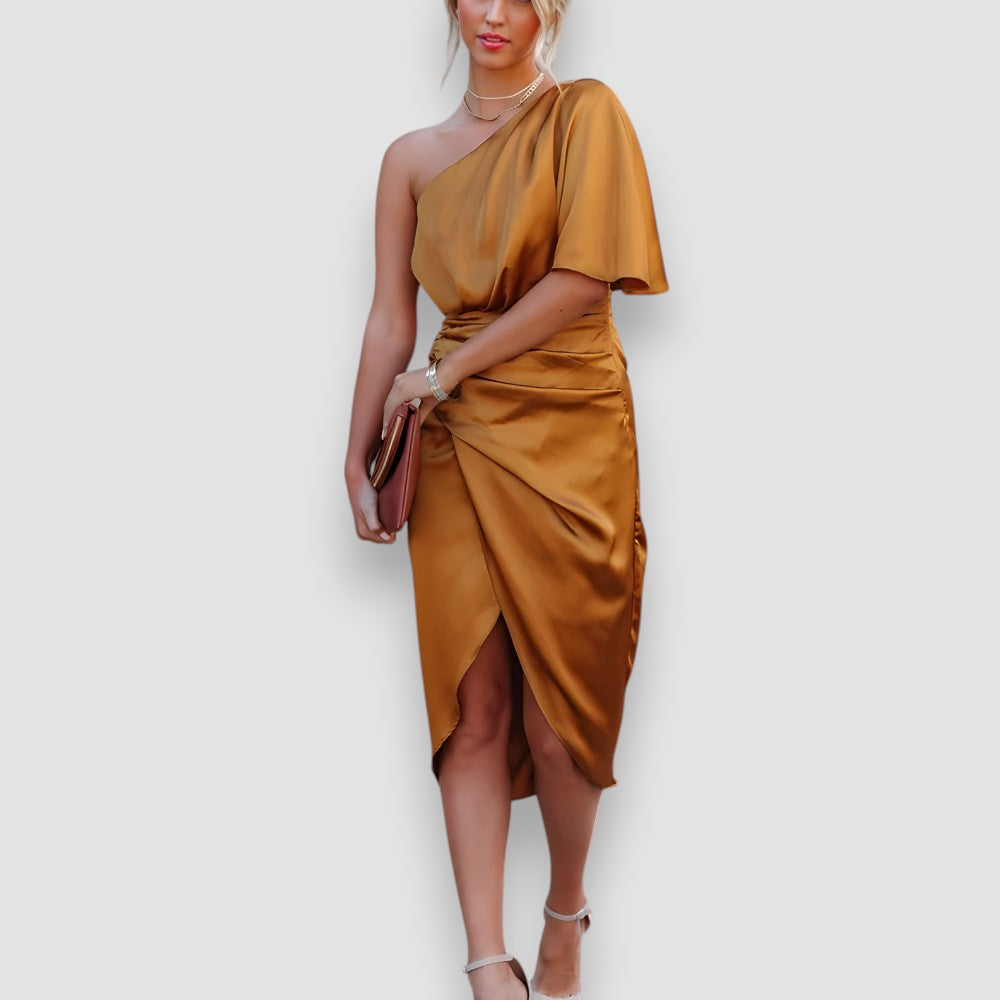 Lilia | One-shoulder Cocktailkleid