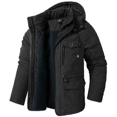 Ethan - Winterparka mit Sherpa-Futter