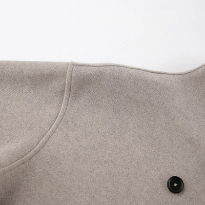 Louis® | Übergroßer Wollmantel mit Stehkragen