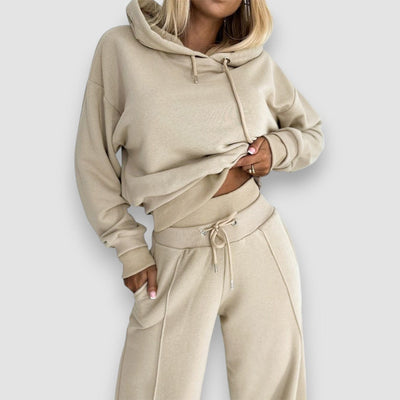 Bella | Zweiteiler mit weitem Hosenbein