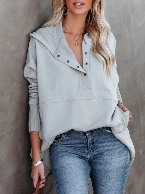 Elsie | Lose sitzende Jacke mit Taschen