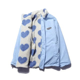 Camila | Wendejacke mit Herzen – Blau