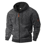 BEECKHOVEN™ | STYLISCHE FLEECEJACKE – Dunkelgrau