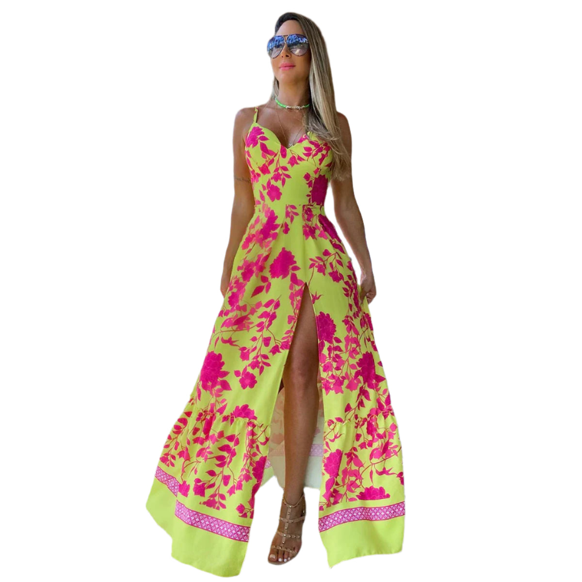 Jennifer - Long A-line dress