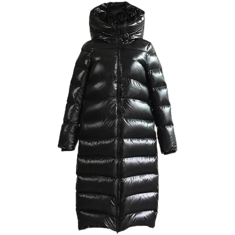 Damen Modische Daunen Jacke | Lang