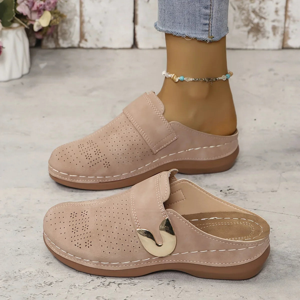 Monika - Ergonomische Keilsandalen für Frauen