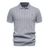 FREDERIK™ | HERREN-POLOSHIRT – Hellgrau