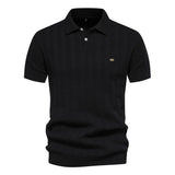 FREDERIK™ | HERREN-POLOSHIRT – Schwarz