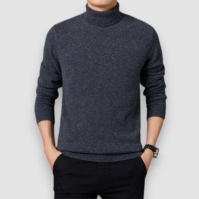 Lumier | High Collar Sweater