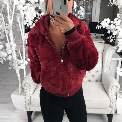 Ruby - Flauschiger Fleece-Bomber