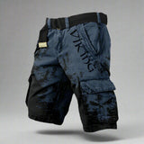 Shorts Herren | Viking Print & Street Style – Dunkelblau
