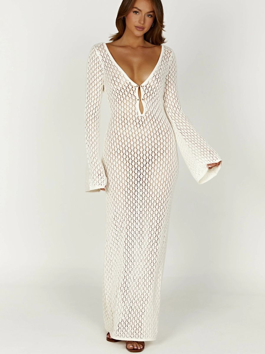 Silvia – Sommerliches Häkel-Maxikleid