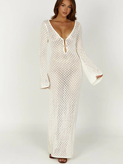 Silvia – Sommerliches Häkel-Maxikleid