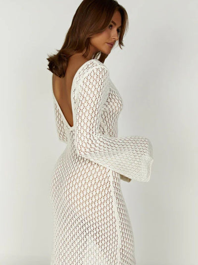 Silvia – Sommerliches Häkel-Maxikleid