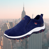 Slip-on Schuhe Herren | Schuhe Herren | Stoßdämpfende Sohle für entspanntes Gehen – Blau